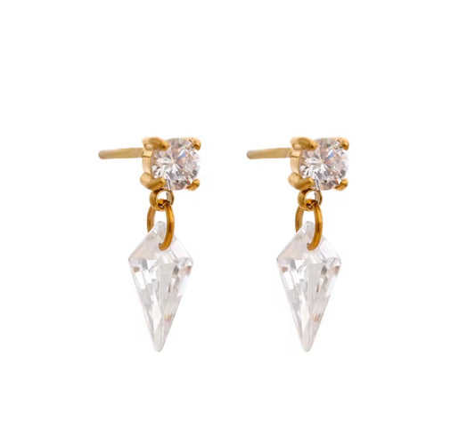 Crystal Drop Earrings