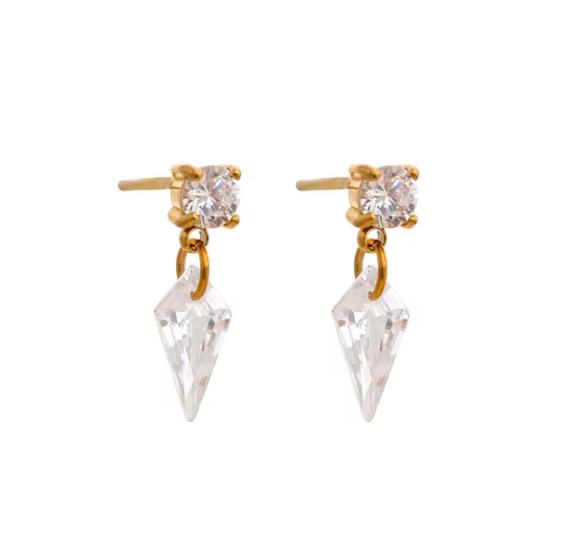 Crystal Drop Earrings
