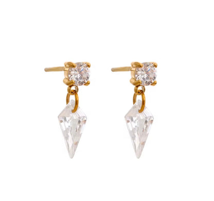 Crystal Drop Earrings