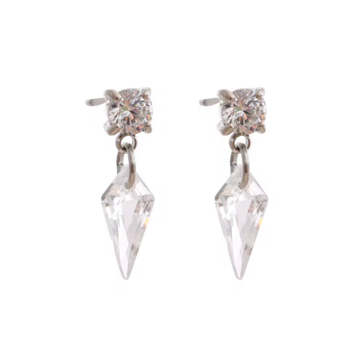 Crystal Drop Earrings