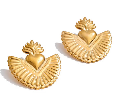 Corazón Sagrado Earrings