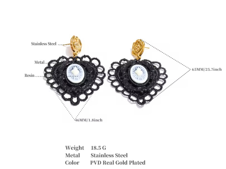 Sacred Heart Earrings