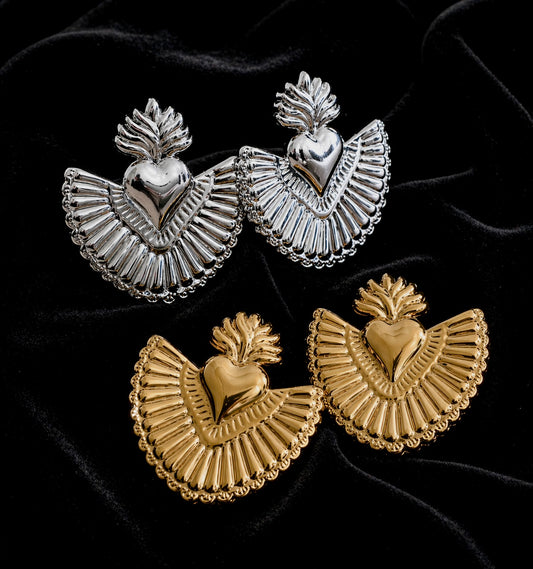 Corazón Sagrado Earrings