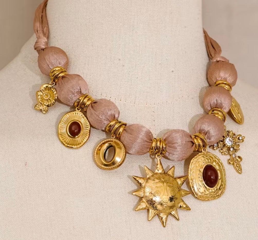 Corazon Celestial Statement Necklace