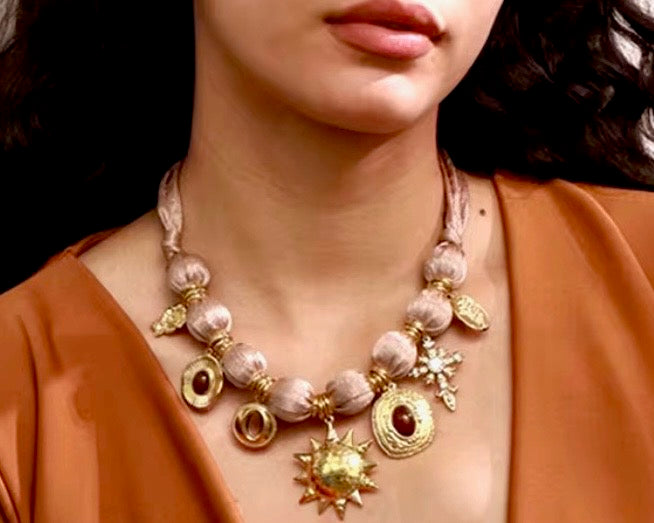 Corazon Celestial Statement Necklace